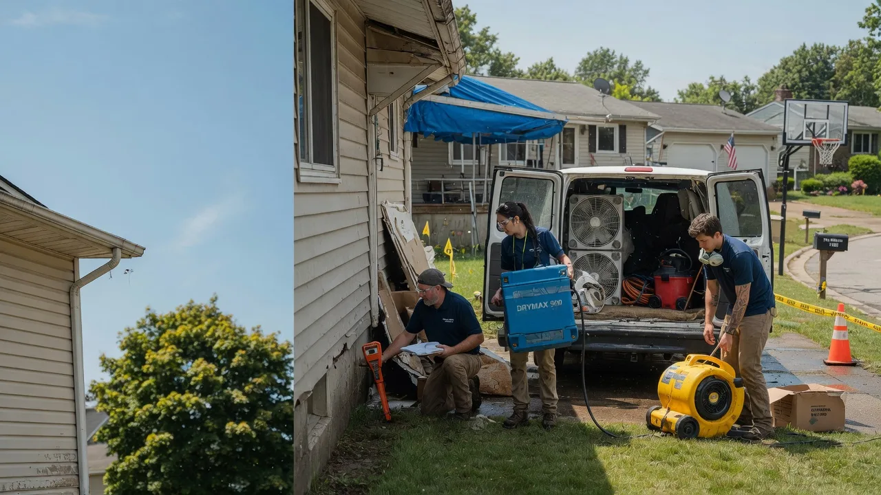 Ceiling Leak Cleanup in Copper City, MI near me
