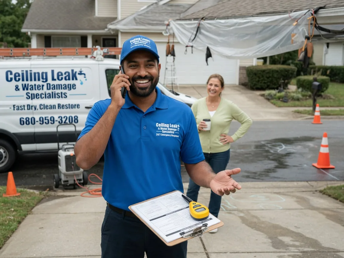 Ceiling Leak Cleanup Copper City, MI FAQs